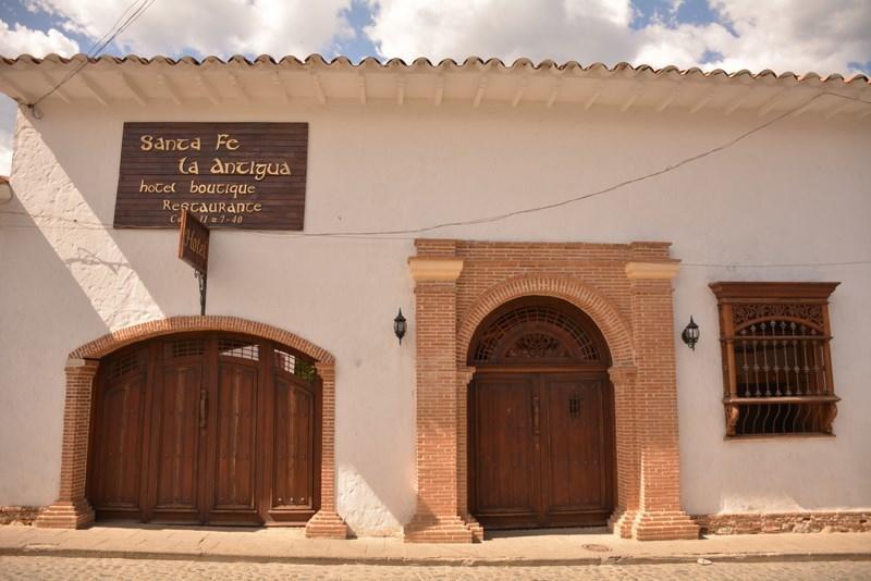 Hotel Santa Barbara Colonial - Santa Fe De Antioquia Exteriör bild