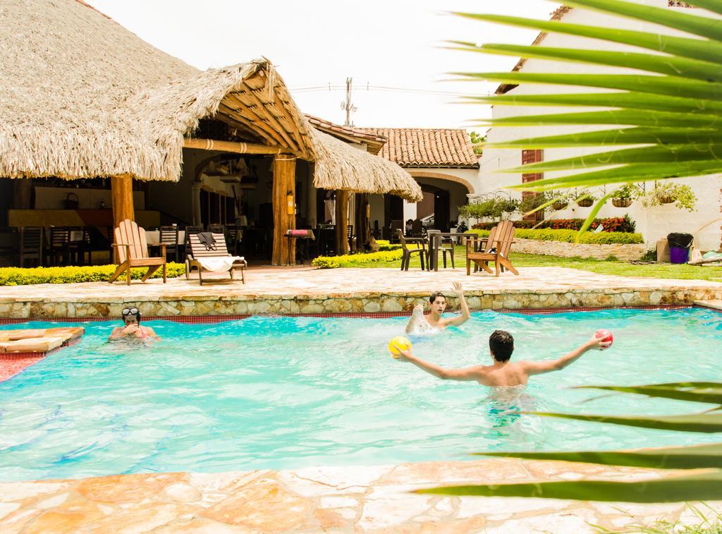 Hotel Santa Barbara Colonial - Santa Fe De Antioquia Exteriör bild