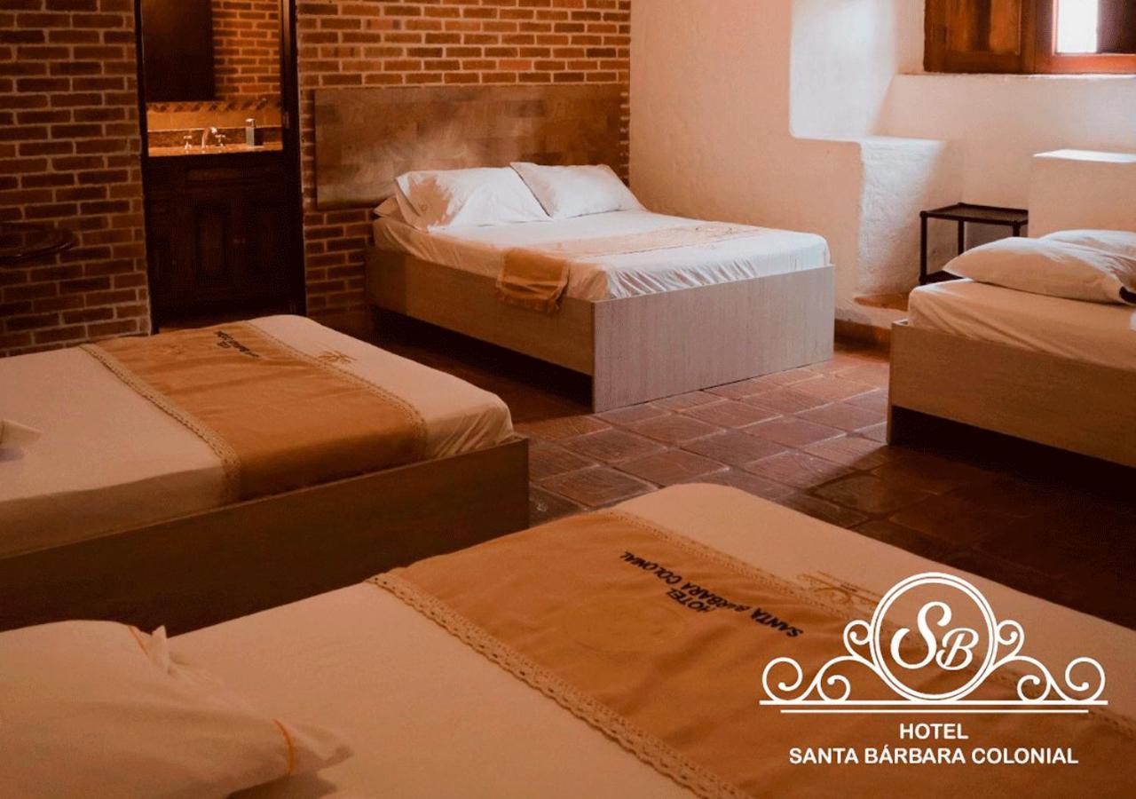 Hotel Santa Barbara Colonial - Santa Fe De Antioquia Exteriör bild