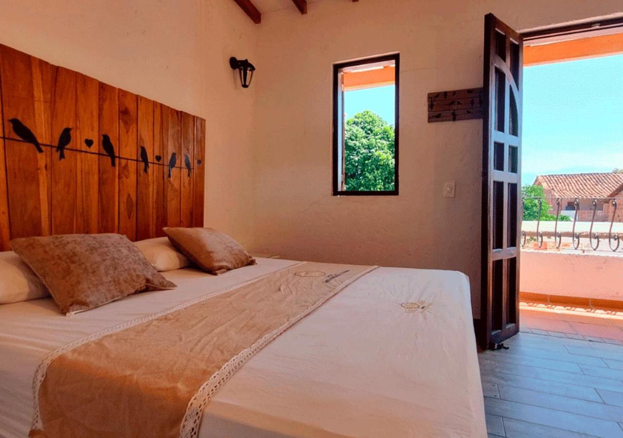 Hotel Santa Barbara Colonial - Santa Fe De Antioquia Exteriör bild