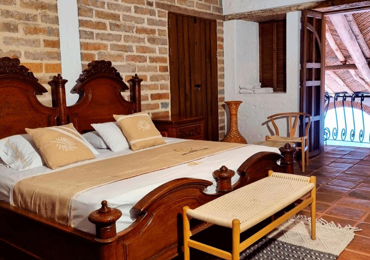 Hotel Santa Barbara Colonial - Santa Fe De Antioquia Exteriör bild