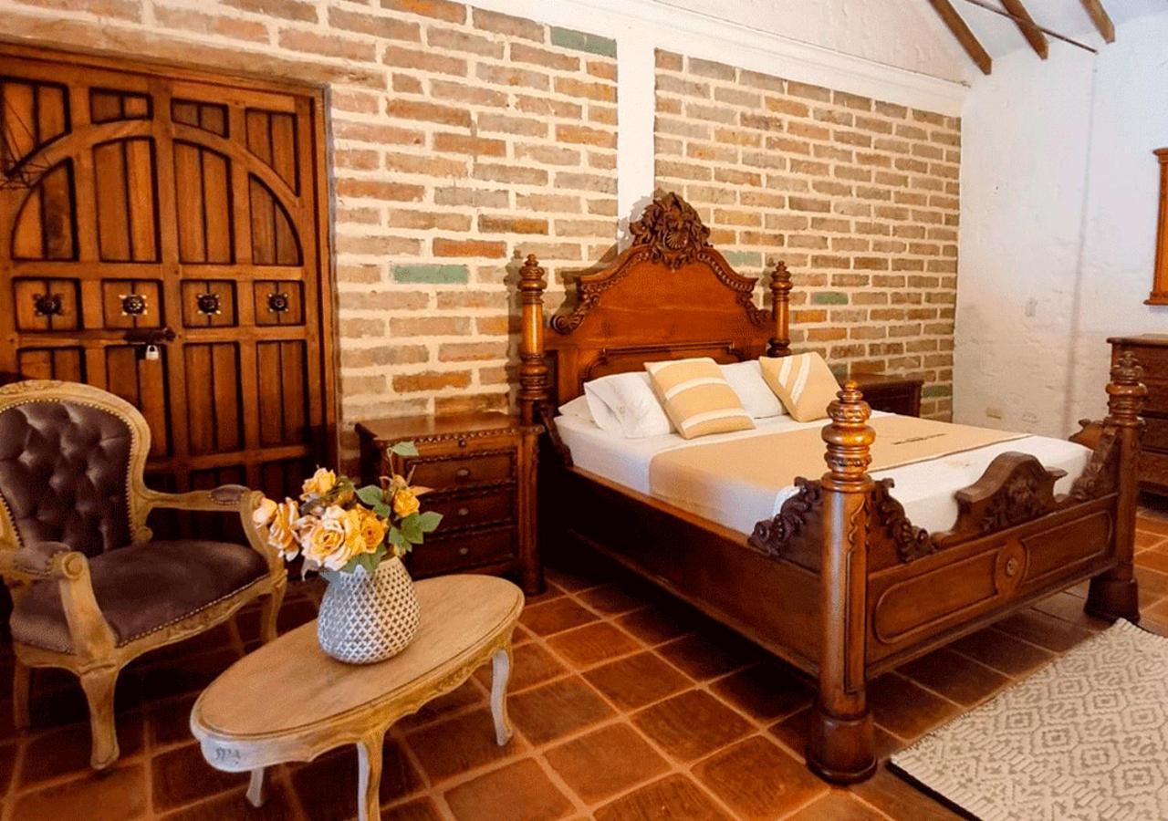 Hotel Santa Barbara Colonial - Santa Fe De Antioquia Exteriör bild