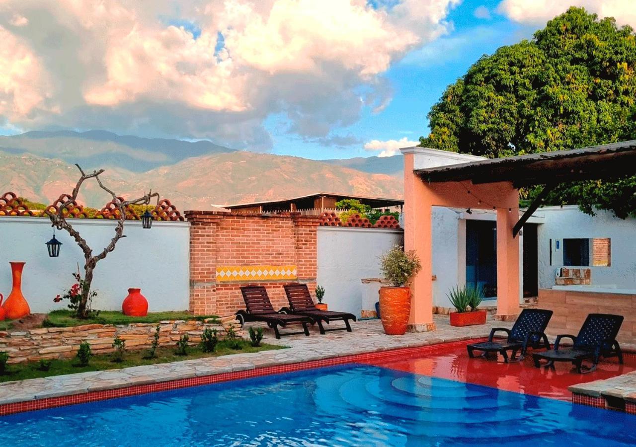 Hotel Santa Barbara Colonial - Santa Fe De Antioquia Exteriör bild