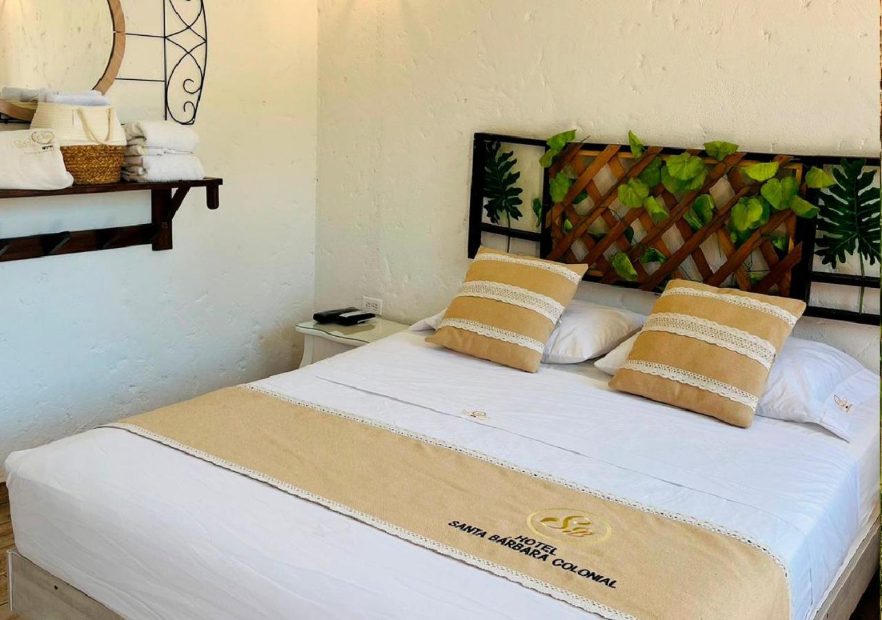 Hotel Santa Barbara Colonial - Santa Fe De Antioquia Exteriör bild