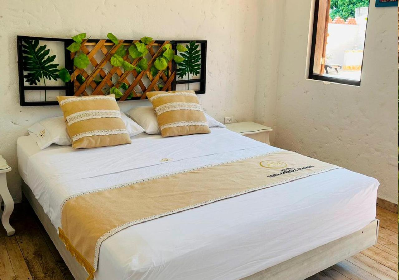 Hotel Santa Barbara Colonial - Santa Fe De Antioquia Exteriör bild
