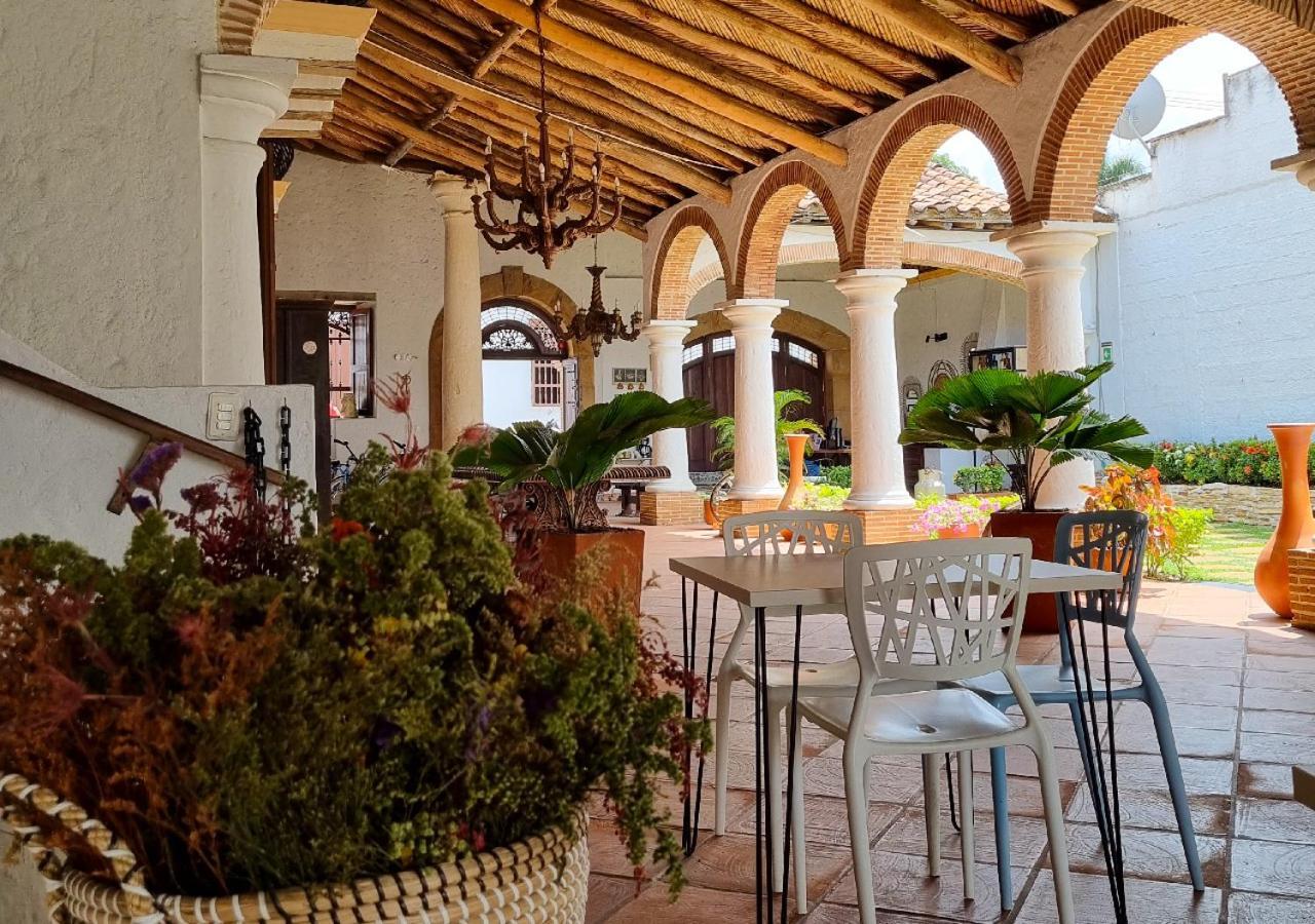 Hotel Santa Barbara Colonial - Santa Fe De Antioquia Exteriör bild